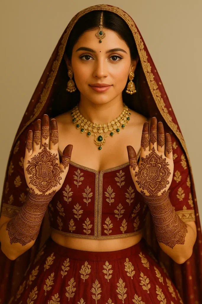Royal Front Hand Mehndi Design