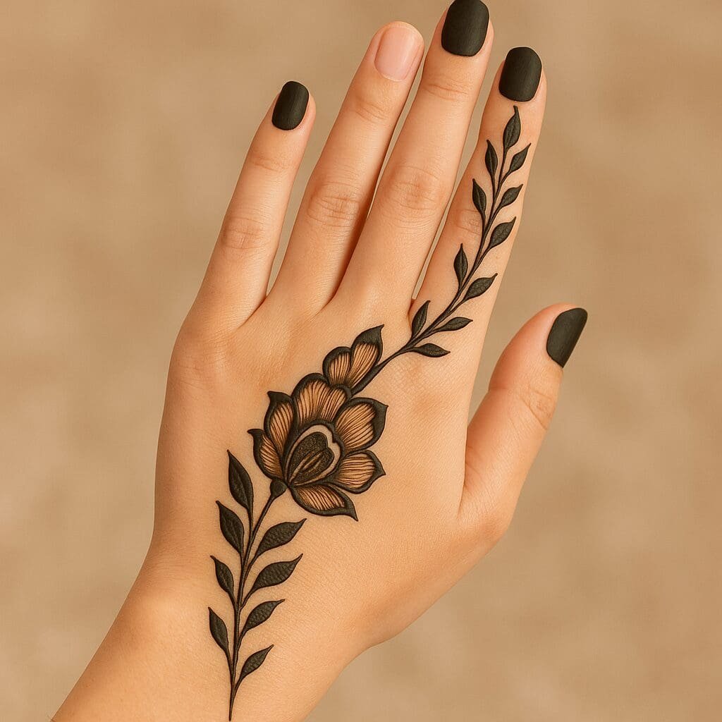 Arabic Mehndi Design