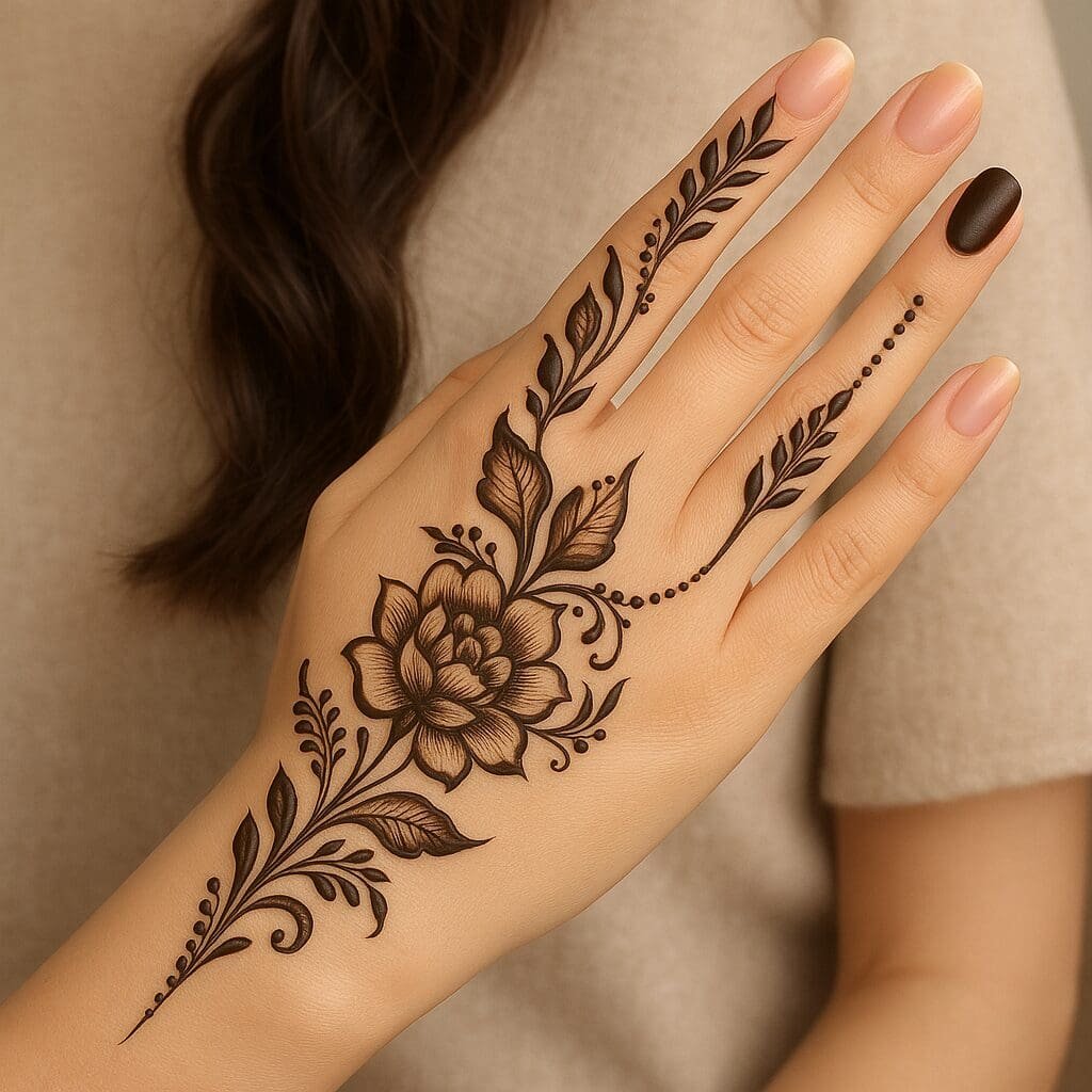 Arabic Mehndi Design