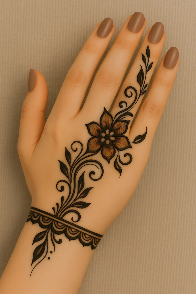 Arabic Mehndi Design