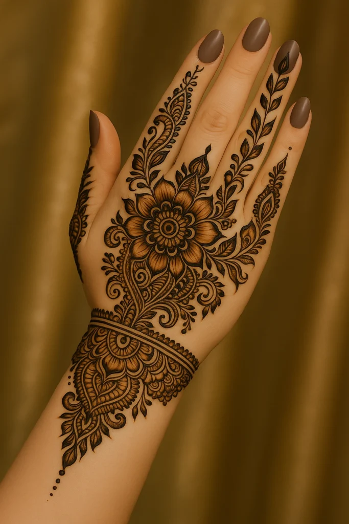 Arabic Mehndi Design