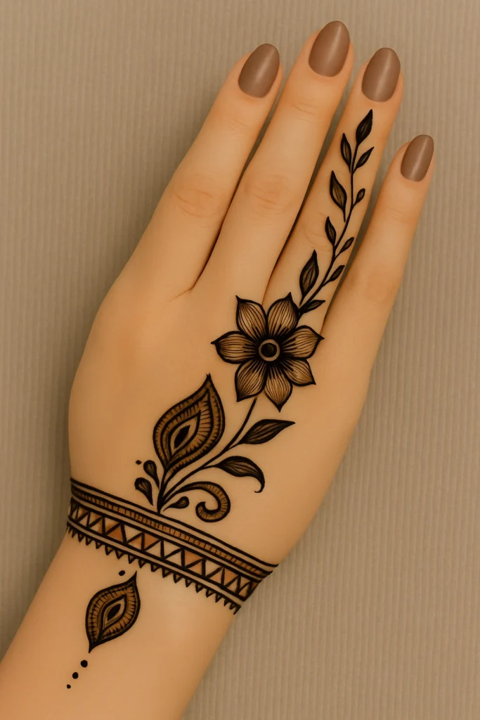 Arabic Mehndi Design