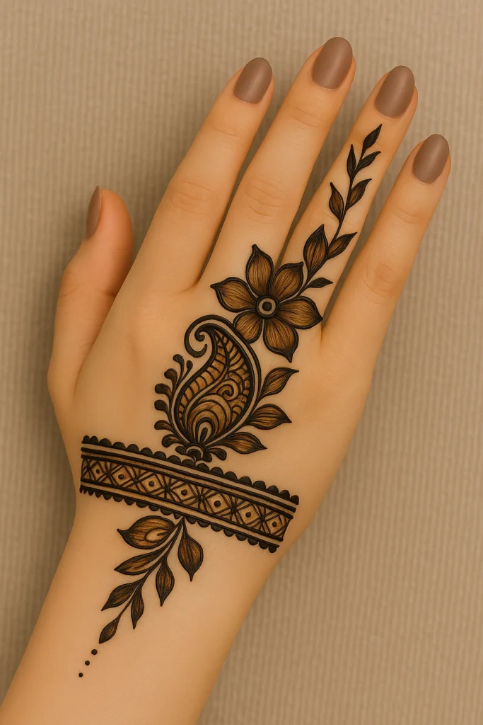 Arabic Mehndi Design