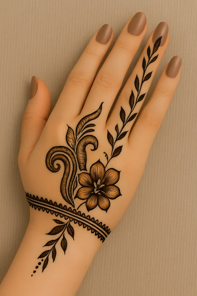 Arabic Mehndi Design