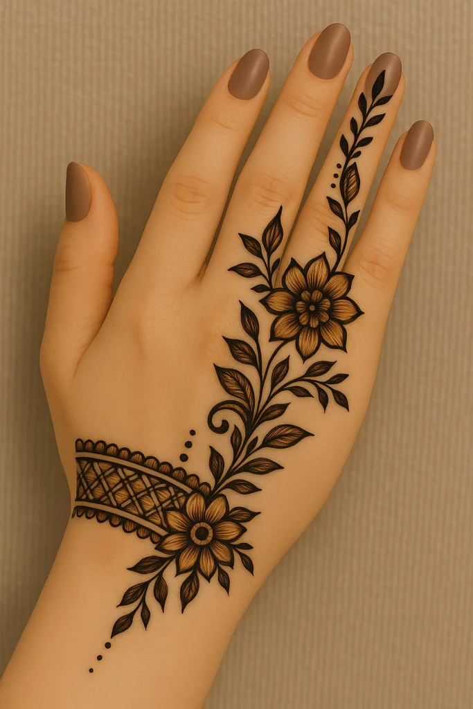 Arabic Mehndi Design