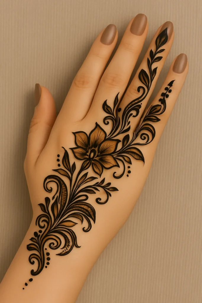 Arabic Mehndi Design