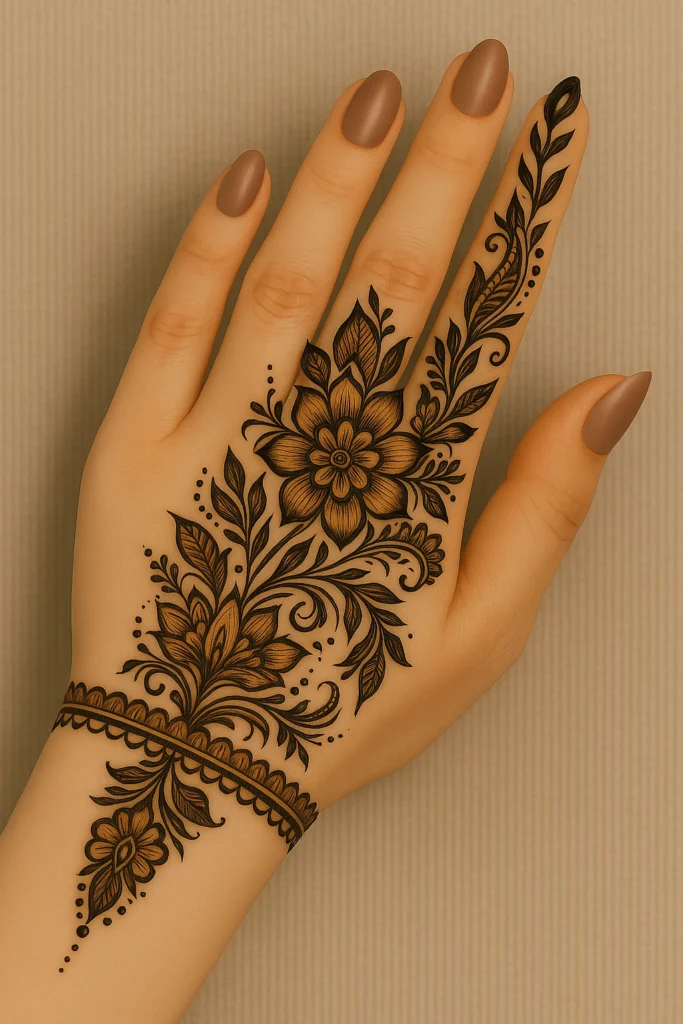 Arabic Mehndi Design