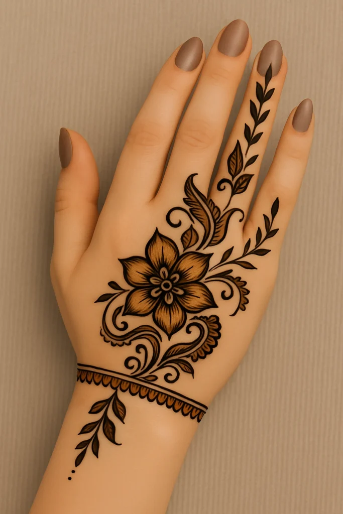 Arabic Mehndi Design