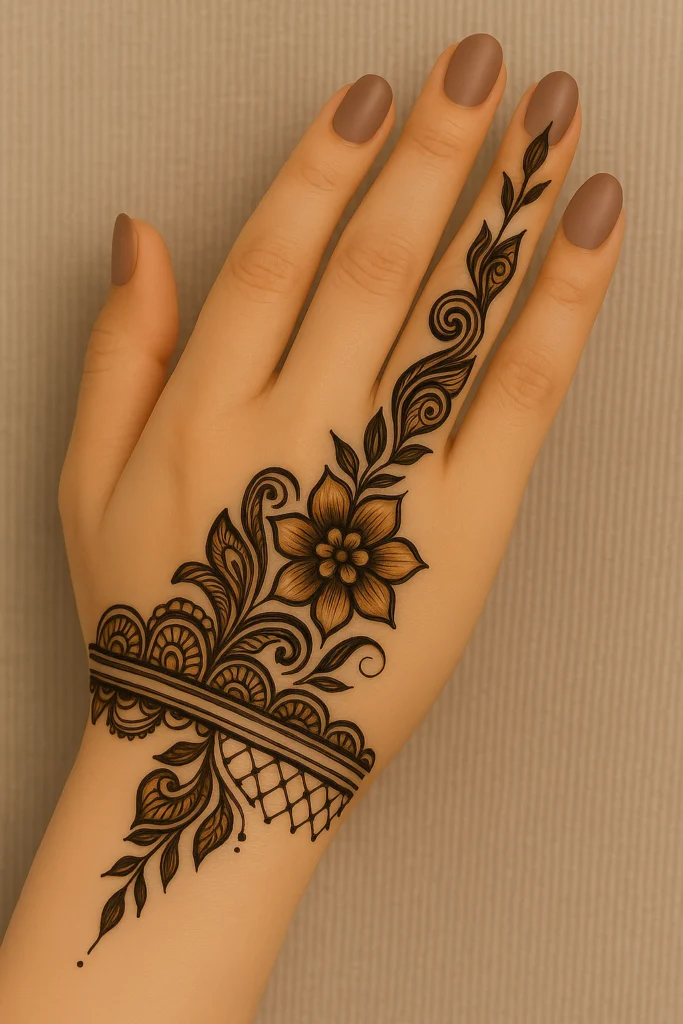 Arabic Mehndi Design