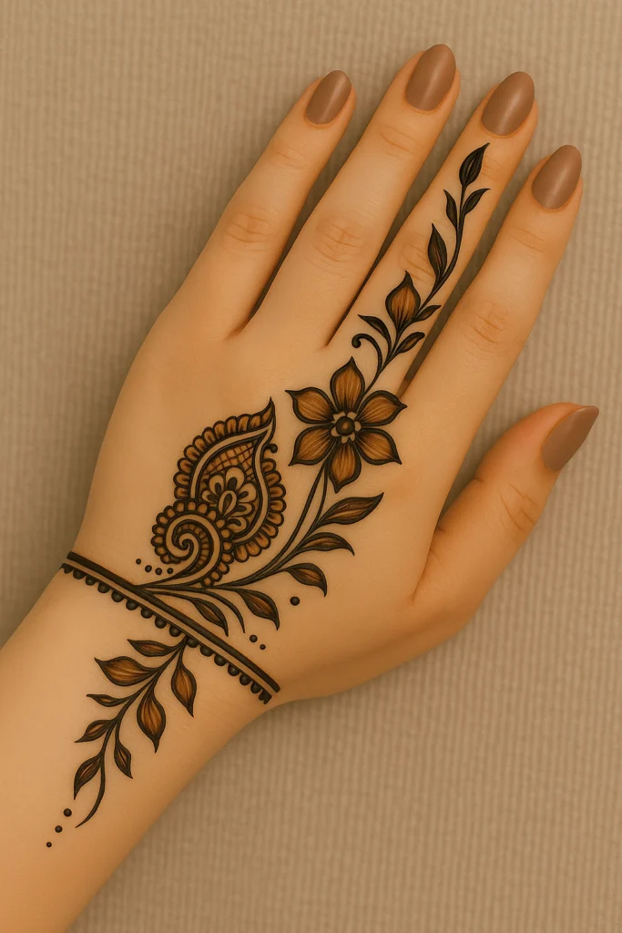 Arabic Mehndi Design
