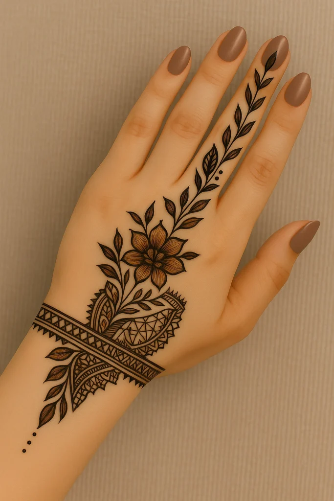 Arabic Mehndi Design