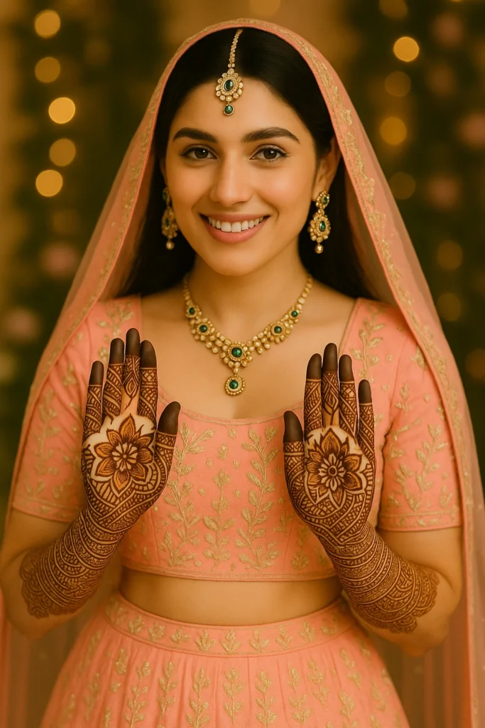 Modern Full Hand Mehndi Design
