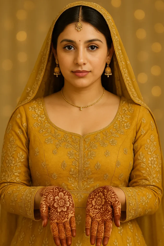 Easy Front Hand Simple Mehndi Design
