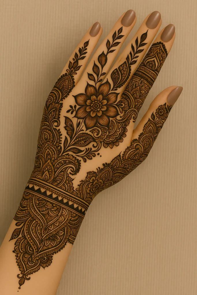 Arabic Mehndi Design