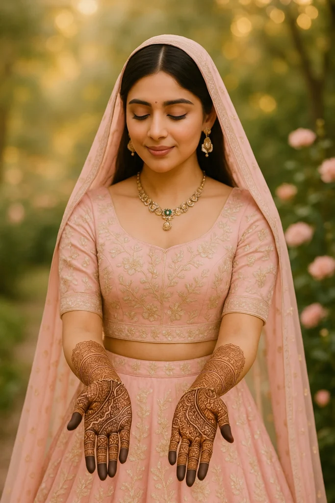 Modern Full Hand Mehndi Design