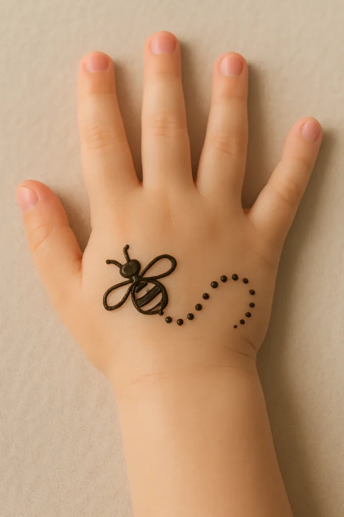 Simple Mehndi Designs For Kids