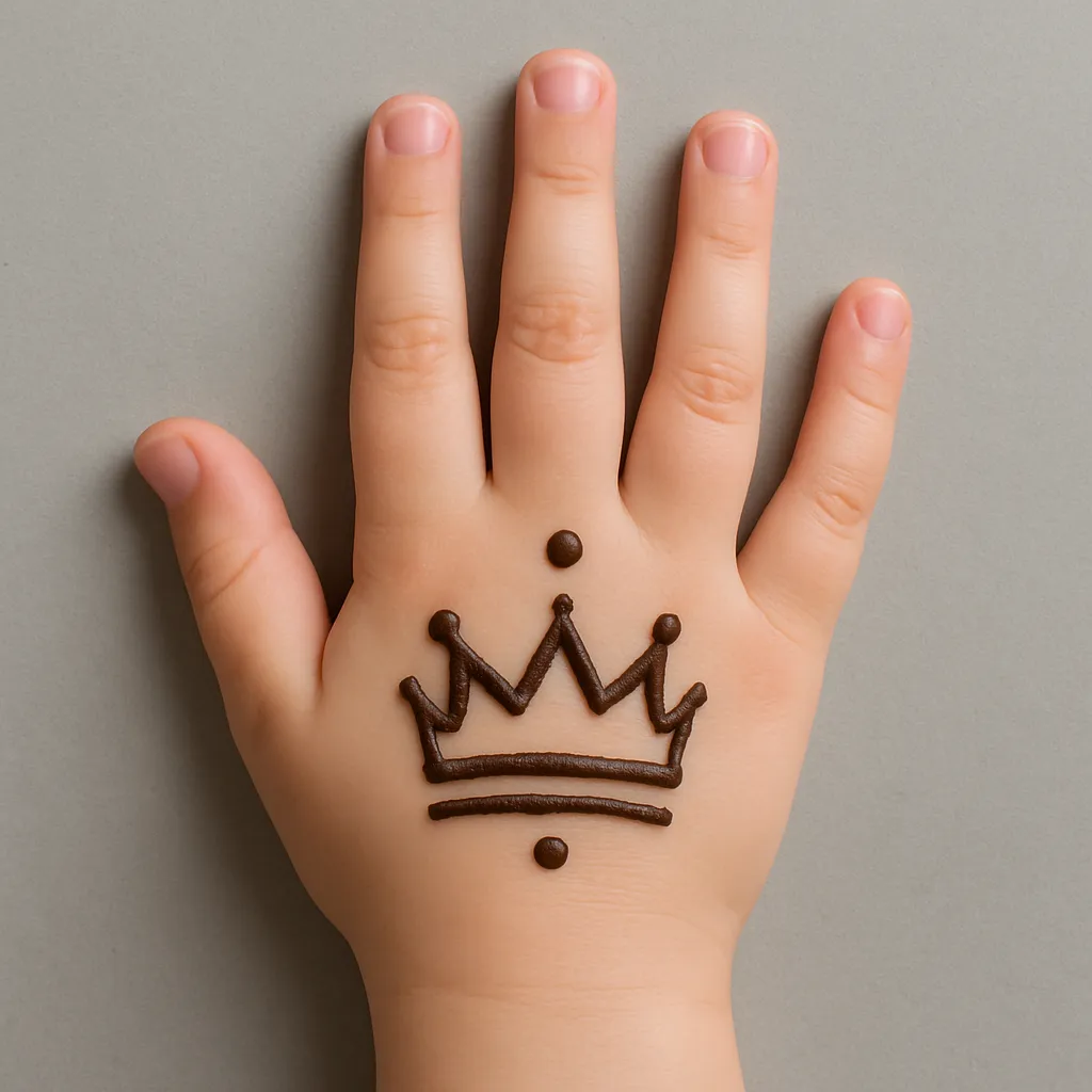 Simple Mehndi Designs For Kids