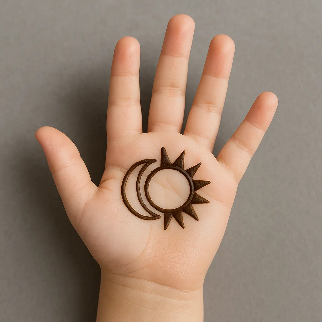 Simple Mehndi Designs For Kids