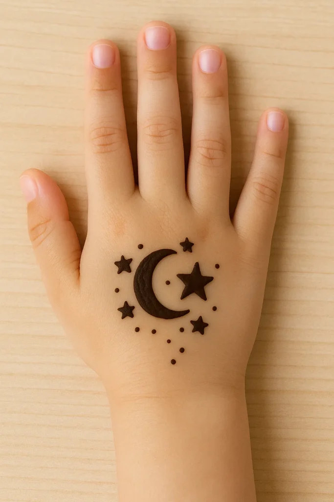 Simple Mehndi Designs For Kids