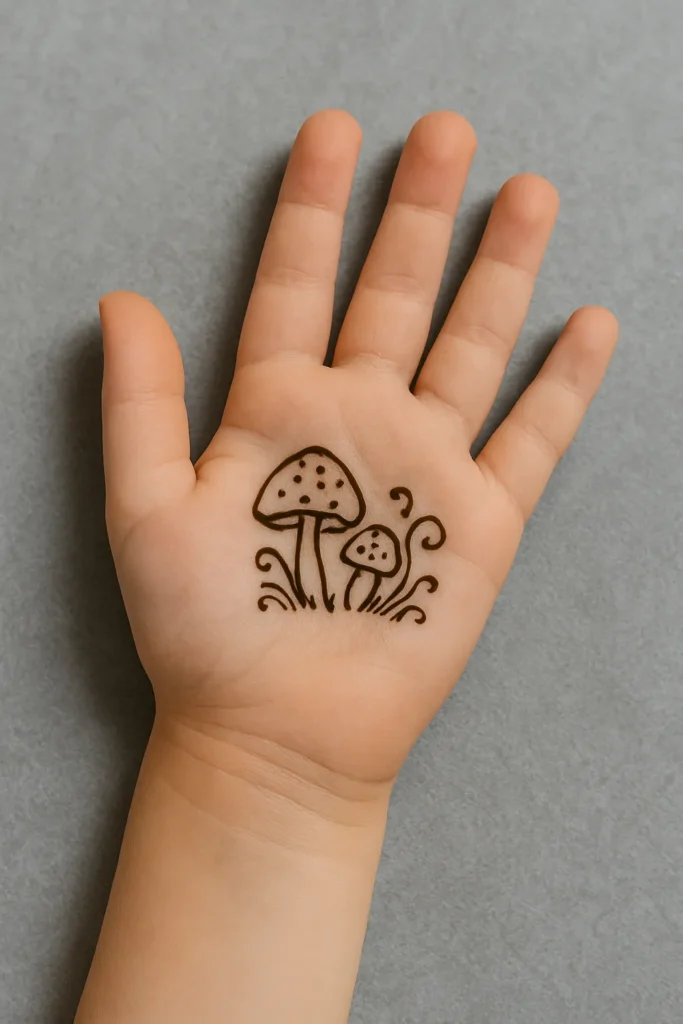 Simple Mehndi Designs For Kids