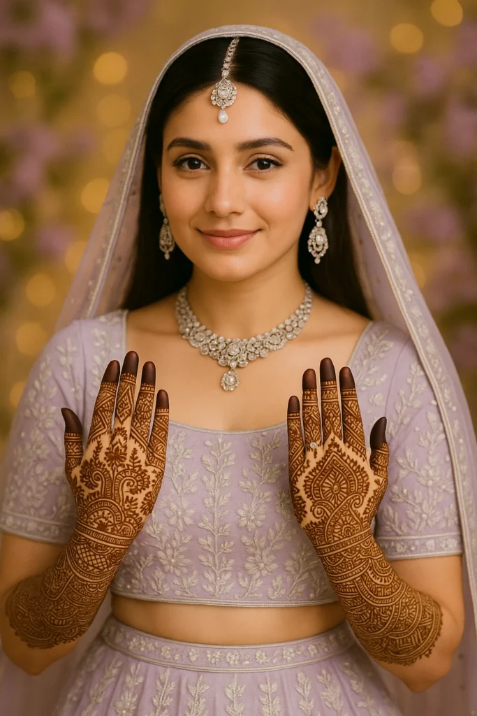 Modern Full Hand Mehndi Design