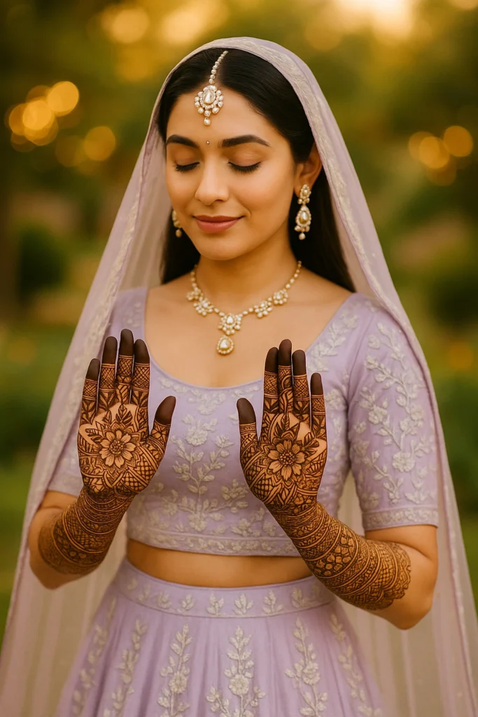 Modern Full Hand Mehndi Design 