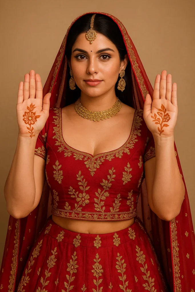 Front Hand Simple Mehndi Design