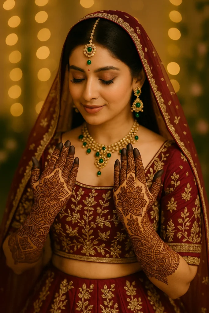 Modern Full Hand Mehndi Design