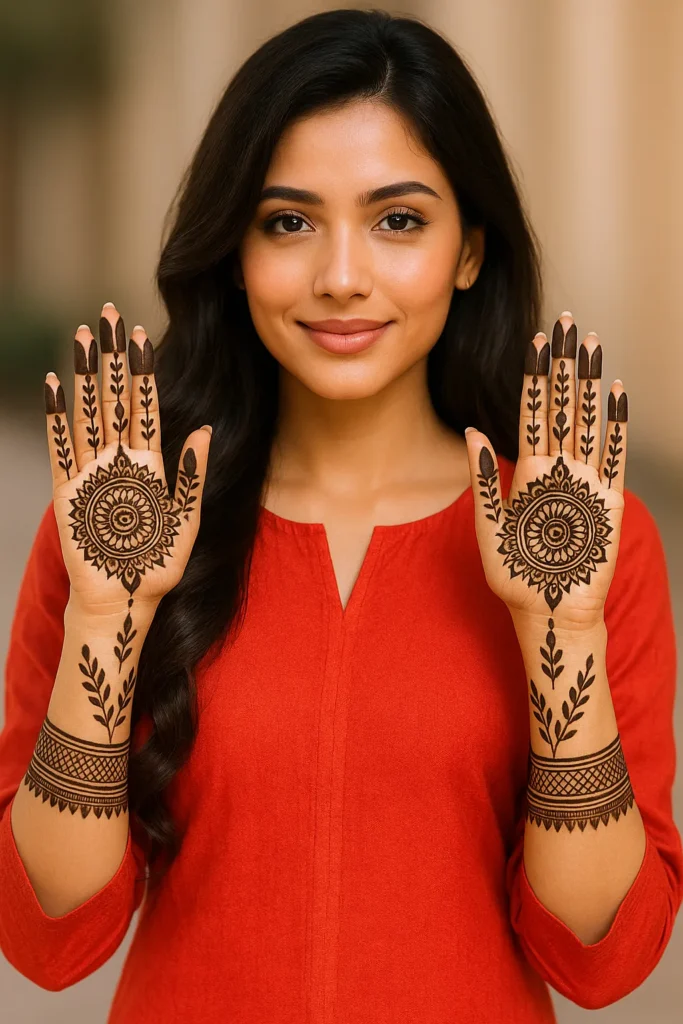unique mehndi design