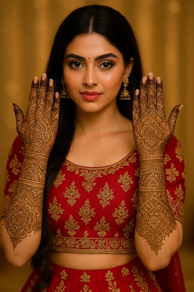 unique mehndi design