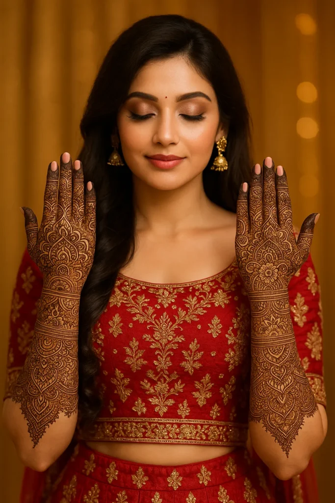 unique mehndi design