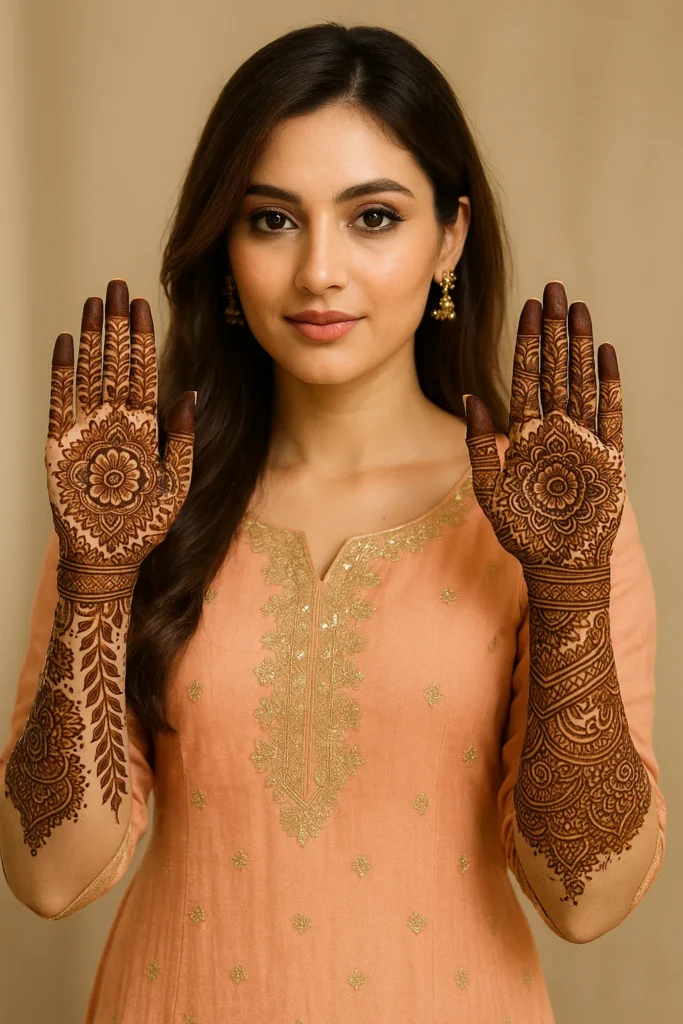 unique mehndi design