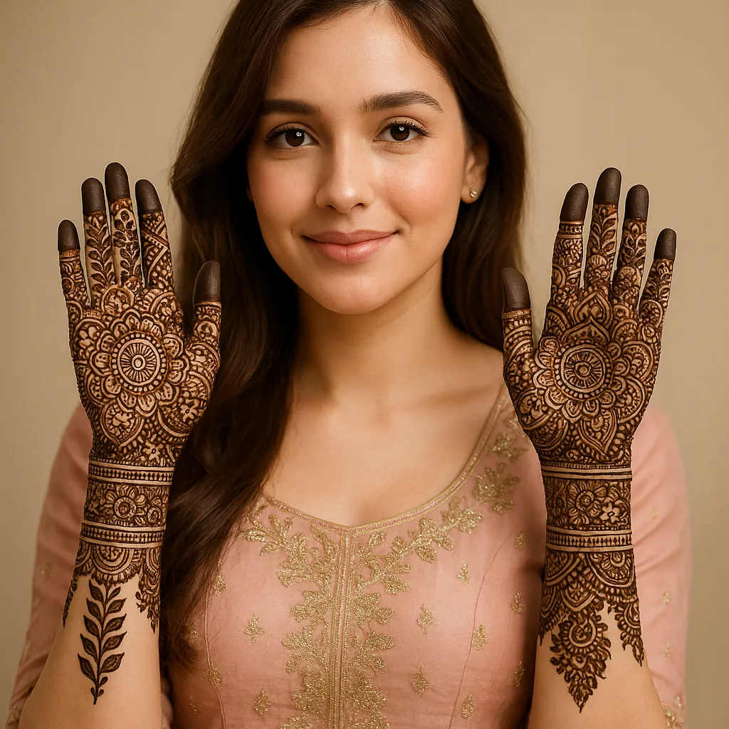 unique mehndi design
