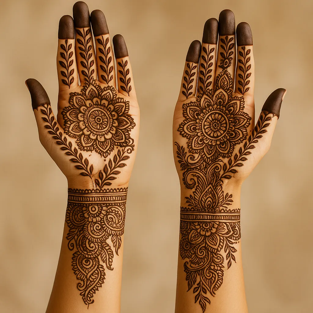 unique mehndi design