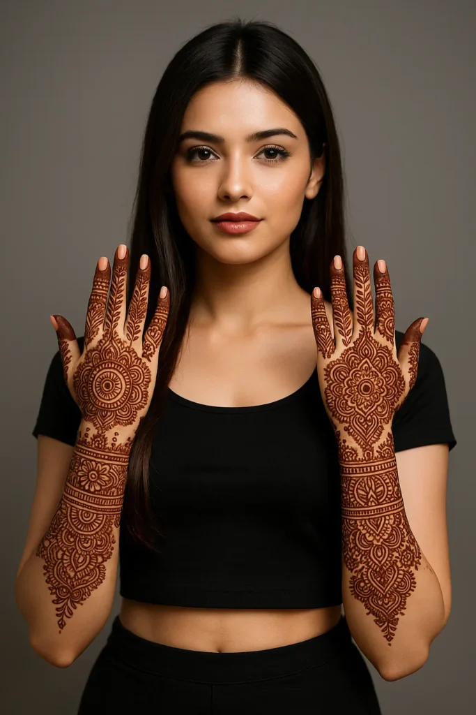 unique mehndi design
