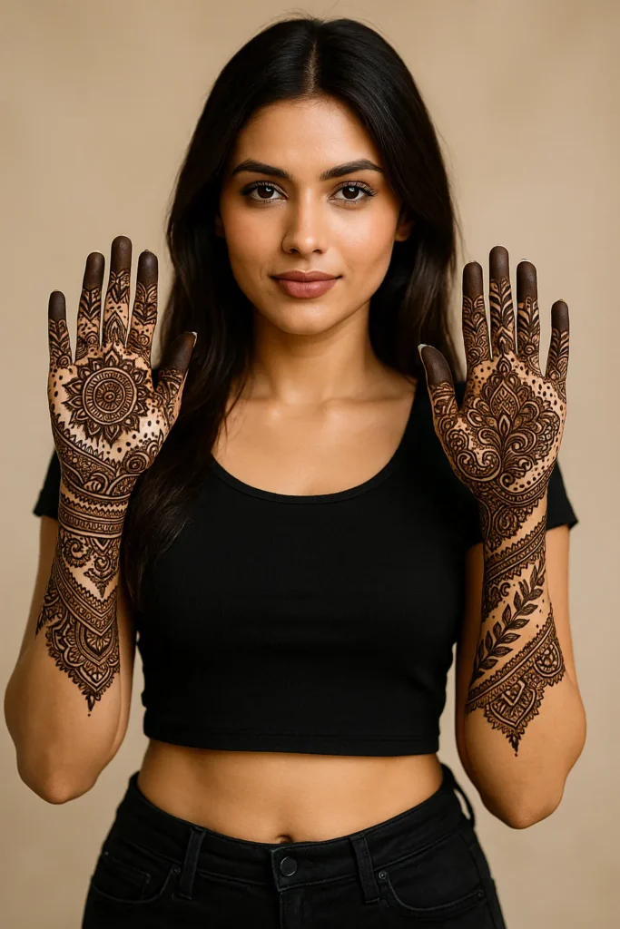 unique mehndi design