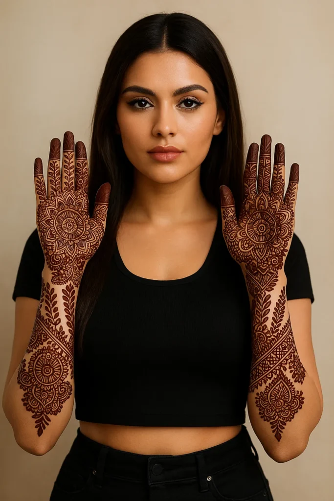 unique mehndi design