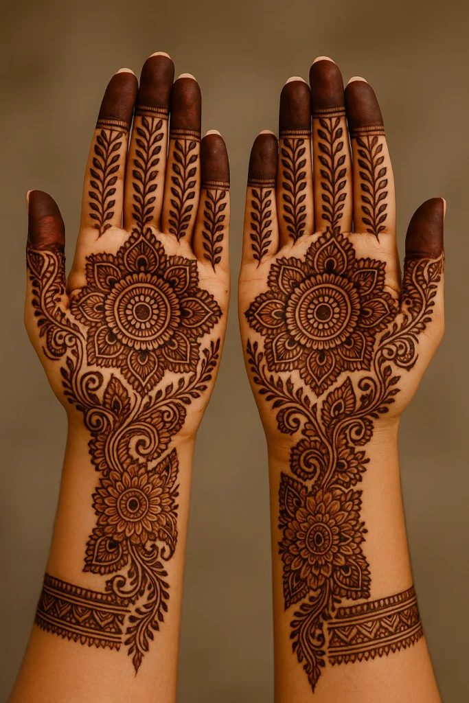unique mehndi design