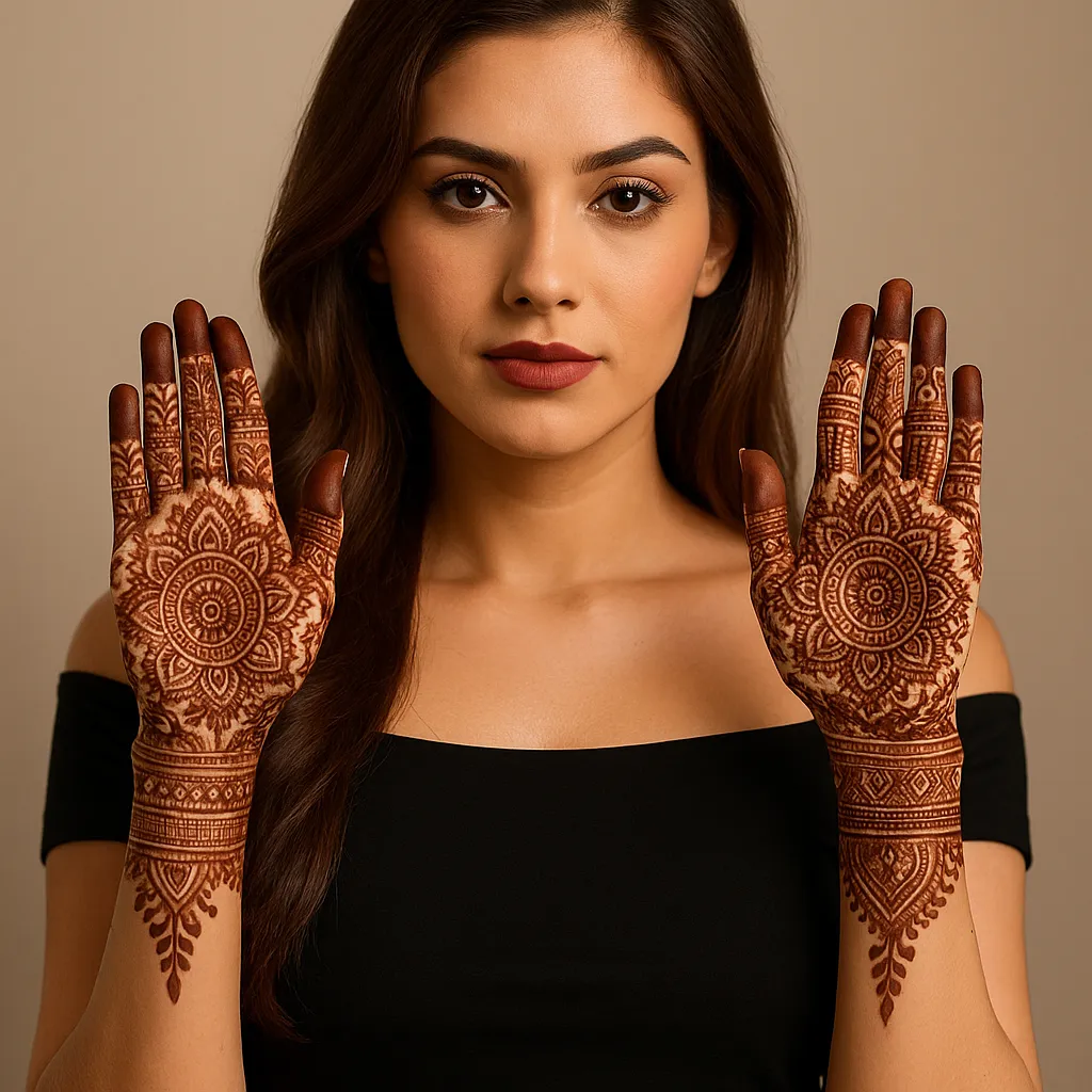 unique mehndi design