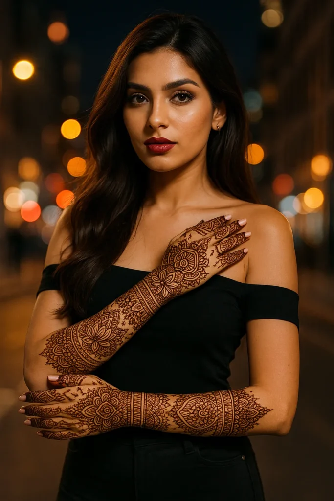 unique mehndi design