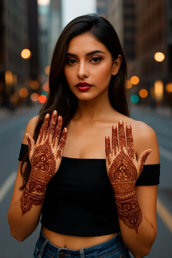unique mehndi design