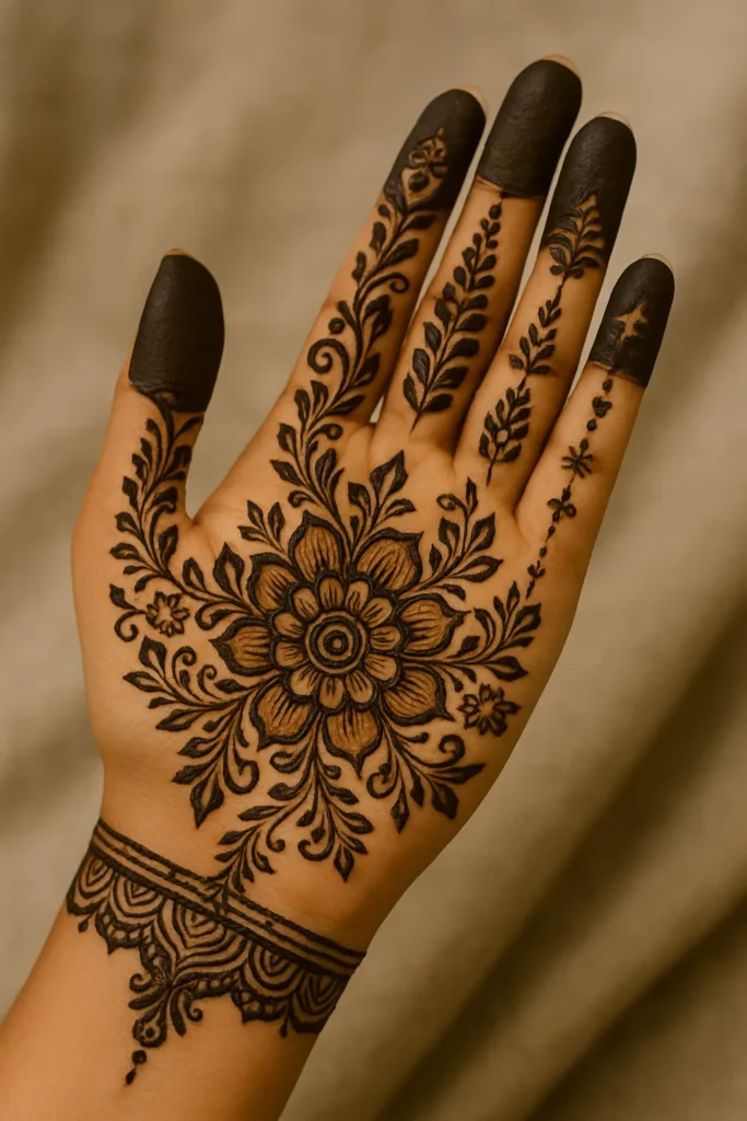 unique mehndi design