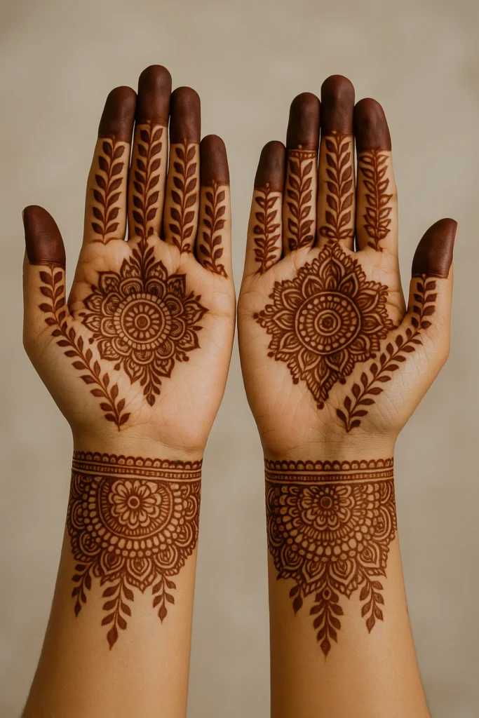 unique mehndi design