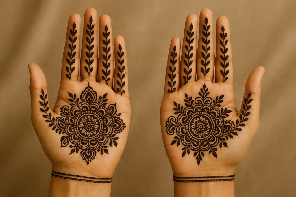 unique mehndi design