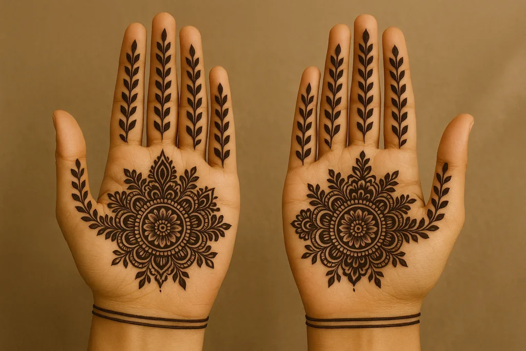 unique mehndi design