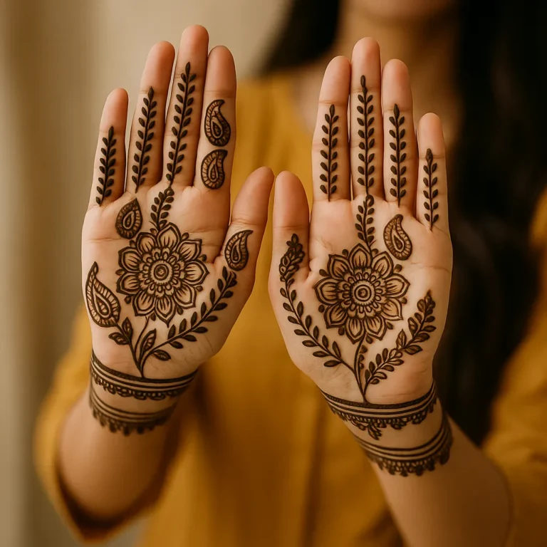 unique mehndi design