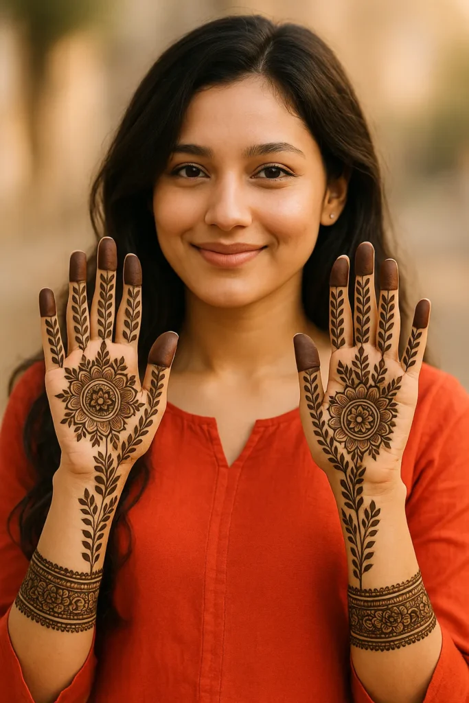 unique mehndi design