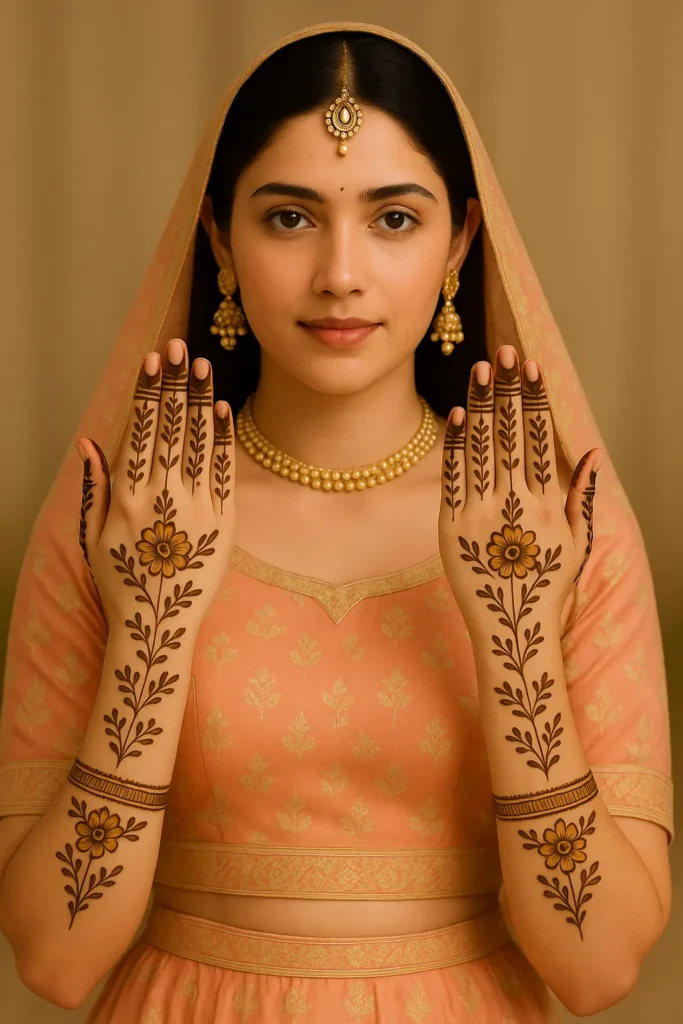 Mehndi Design Easy and Beautiful