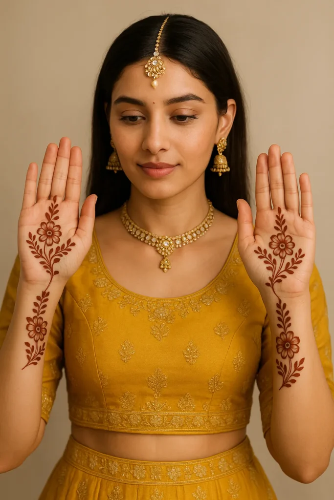 Mehndi Design Easy and Beautiful