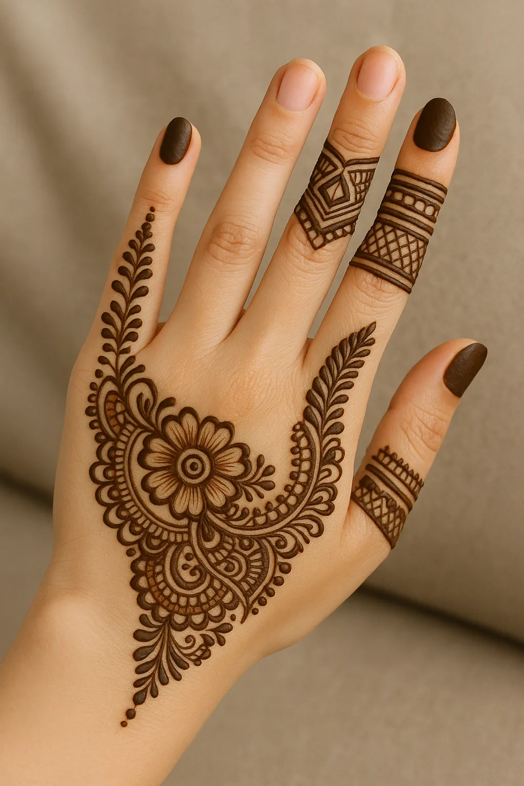 unique mehndi design